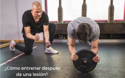 Cómo entrenar después de una lesión. El papel fundamental del entrenador personal