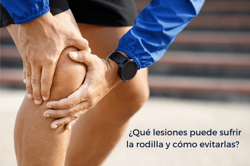 qué lesión puede sufrir la rodilla